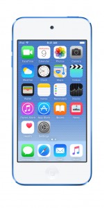 Blue iPod Touch
